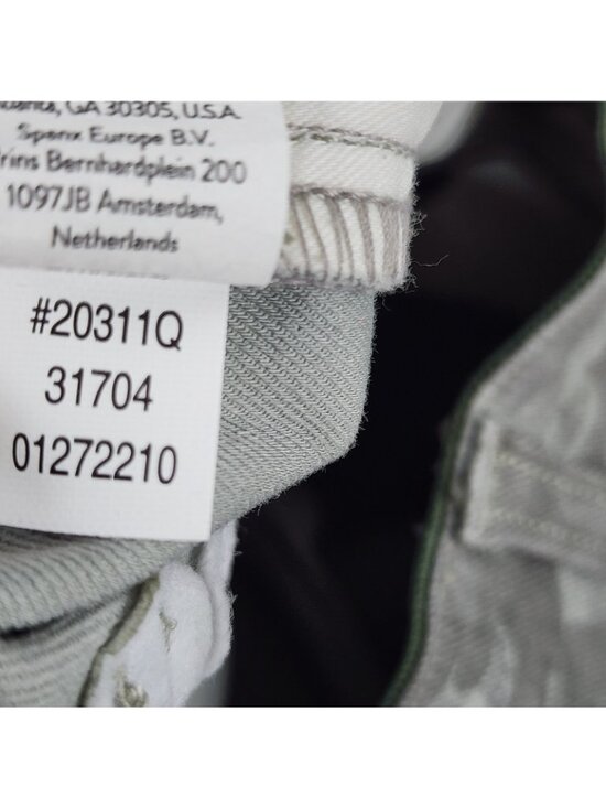 Spanx Pants Womens Large Gray Camo Stretch Twill Ankle Cargo (30x27) 20311Q NWT - Picture 12 of 12